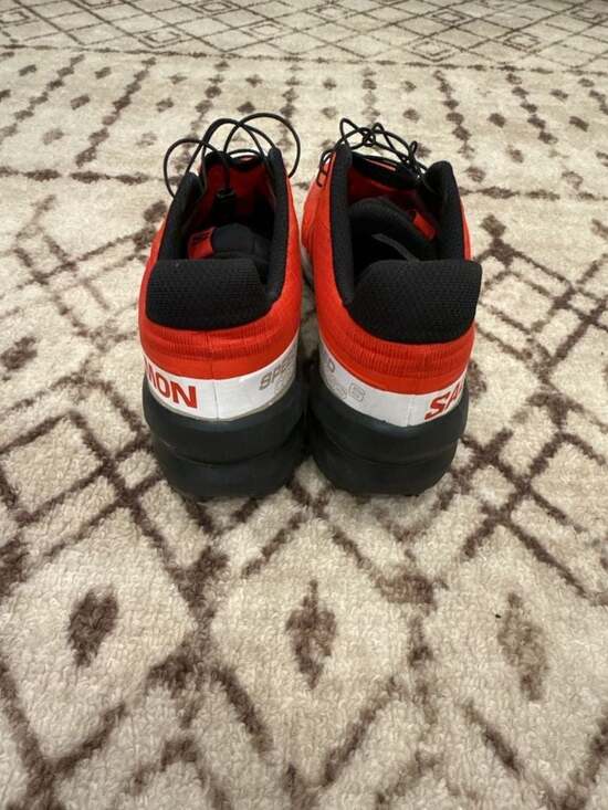 Salomon Speedcross 6 Trail Running Shoes Red/White Size 12 main image 5